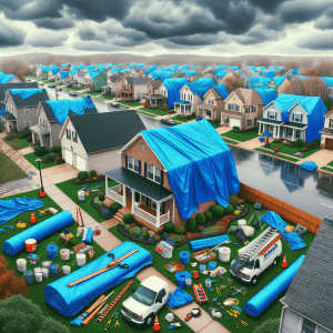 Middletown emergency tarping services