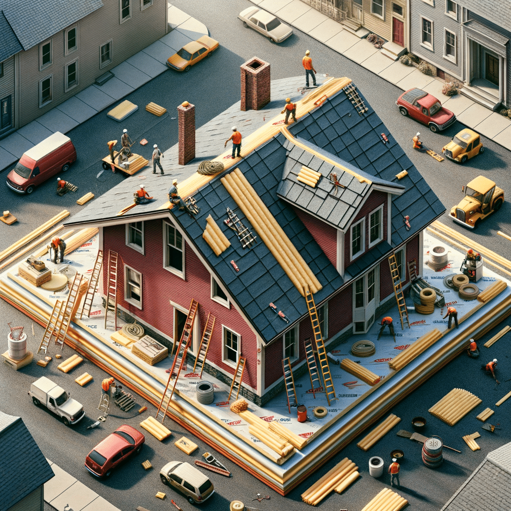 Middletown rubber roofing installation