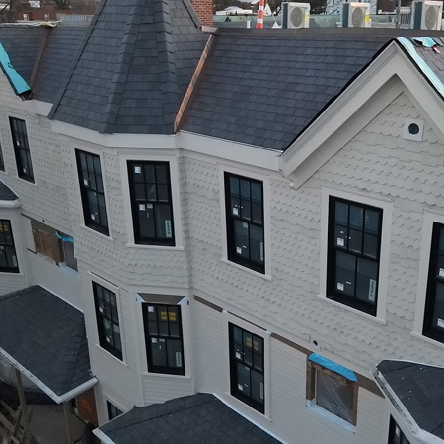 new windows and gutters