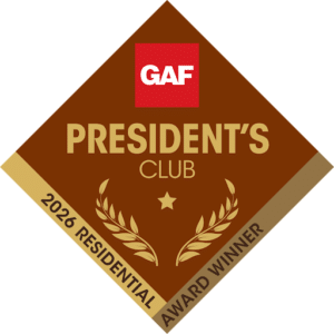 GAF Presidential Club 2026 Residential Award