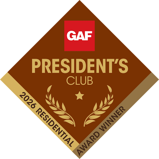 GAF Presidential Club 2026 Residential Award