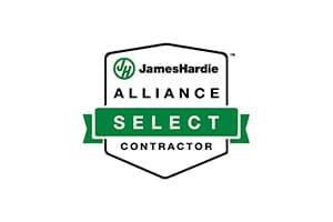 James Hardie Alliance Select Contractor Badge